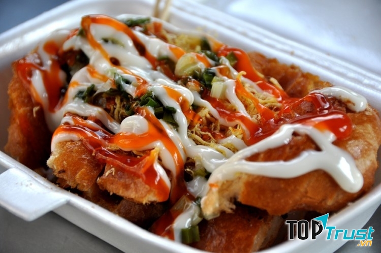 Bánh mì nướng muối ớt