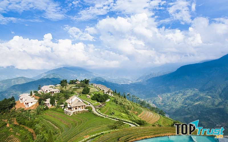 Một góc của Topas Ecolodge Resort - Sapa