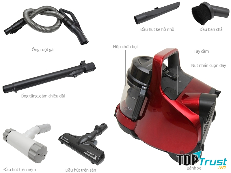 Máy hút bụi Toshiba VC-GC33CPV 950 W