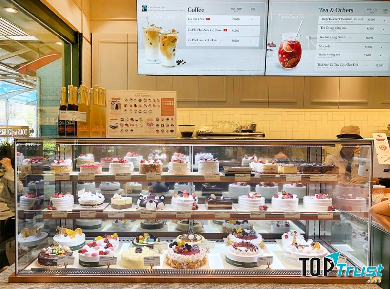 Rất đa dạng các loại bánh