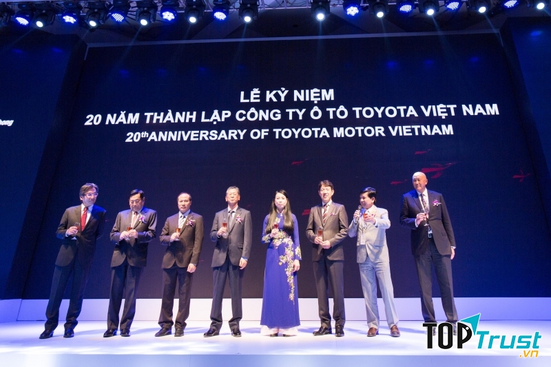 Lễ kỷ niệm 20 năm thành lập công ty ô tô Toyota Việt Nam