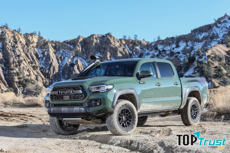 Nếu bạn không cần một chiếc xe bán tải lớn thì Toyota Tacoma TRD Pro sẽ là một lựa chọn tốt.