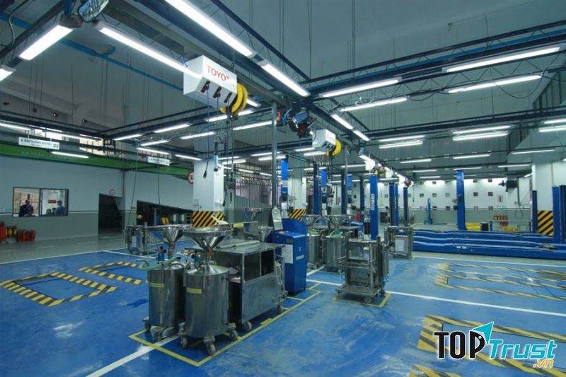 Phòng bảo dưỡng xe Toyota Thanh Xuân