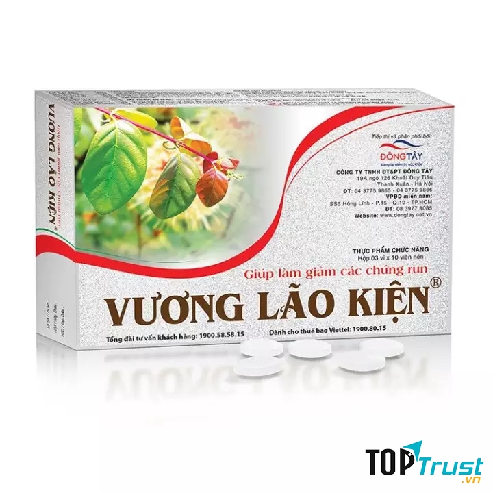 TPBVSK Vương Lão Kiện - giúp giảm run chân tay và phục hồi khả năng vận động bình thường của cơ thể