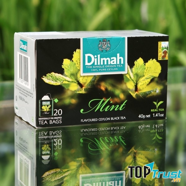 Nếu không có thời gian pha trà, bạn có thể mua các loại trà bạc hà đóng hộp.