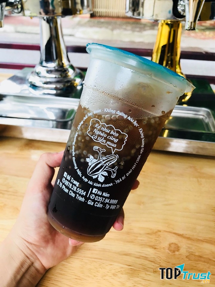 Trà bí đao hạt chia