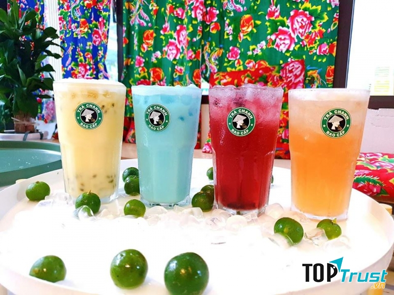 Đồ uống tại trà chanh Bao Cấp