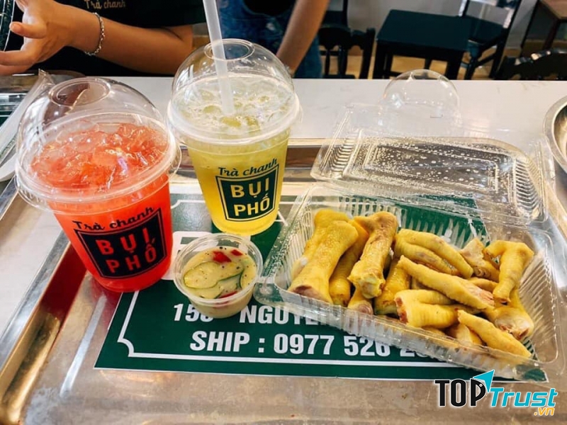 Trà chanh Bụi Phố