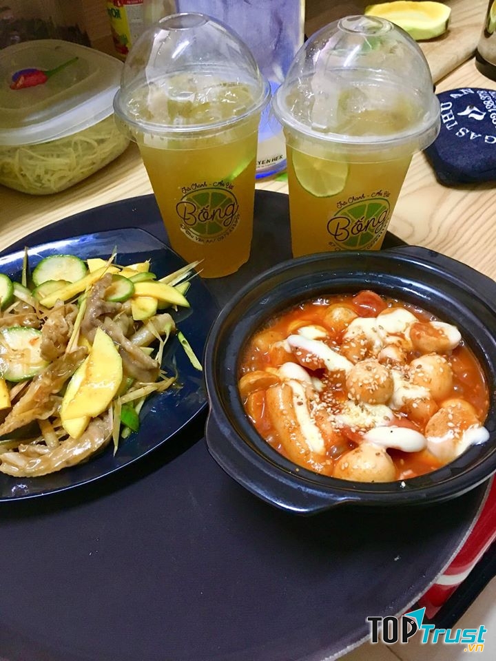 Trà chanh - Đồ ăn vặt Bống