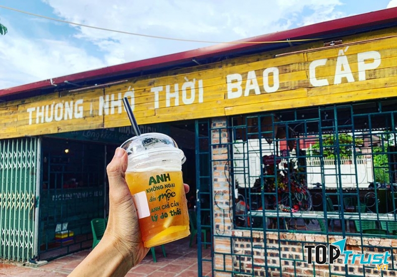 Slogan Thương nhớ thời bao cấp của Trà chanh Mộc