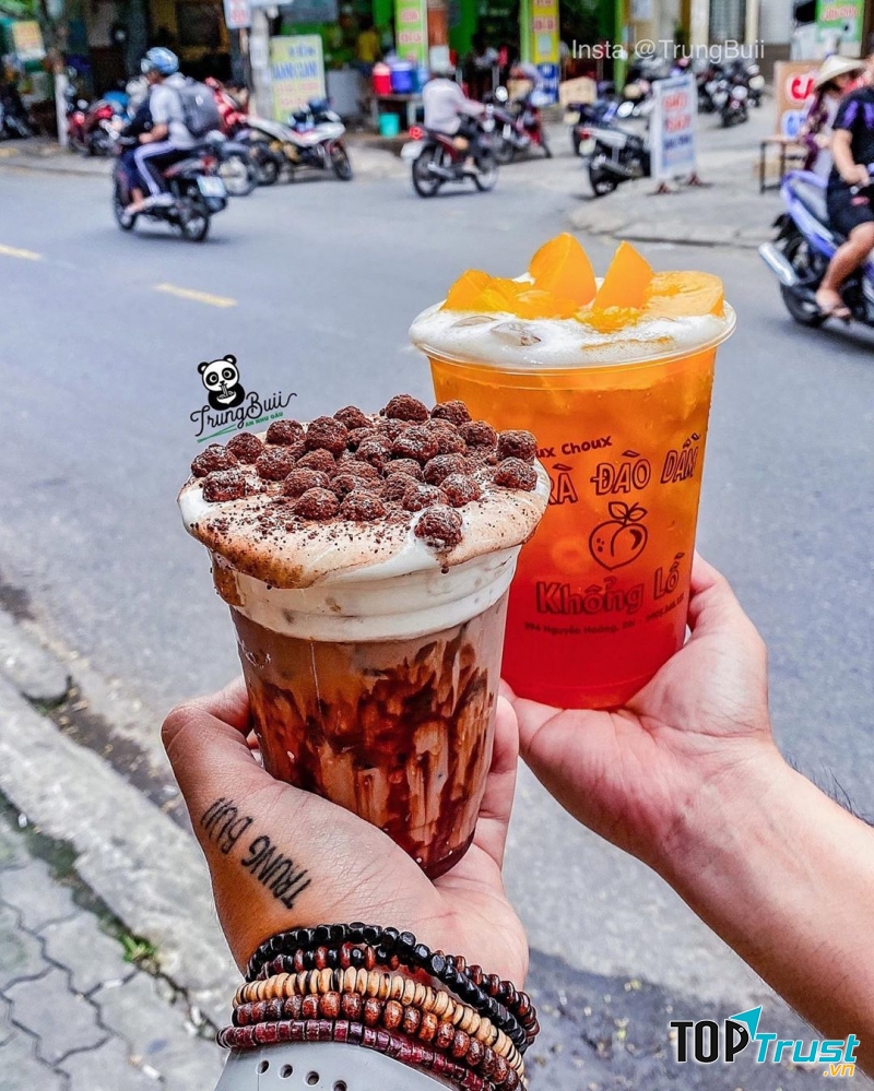 Trà Đào Dầm Choux