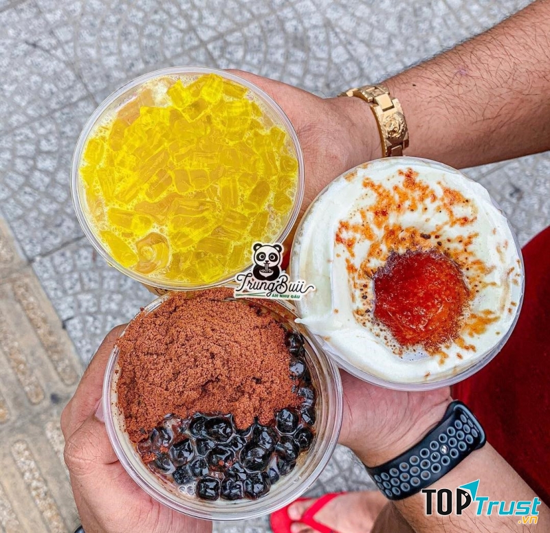 Trà Đào Dầm Choux