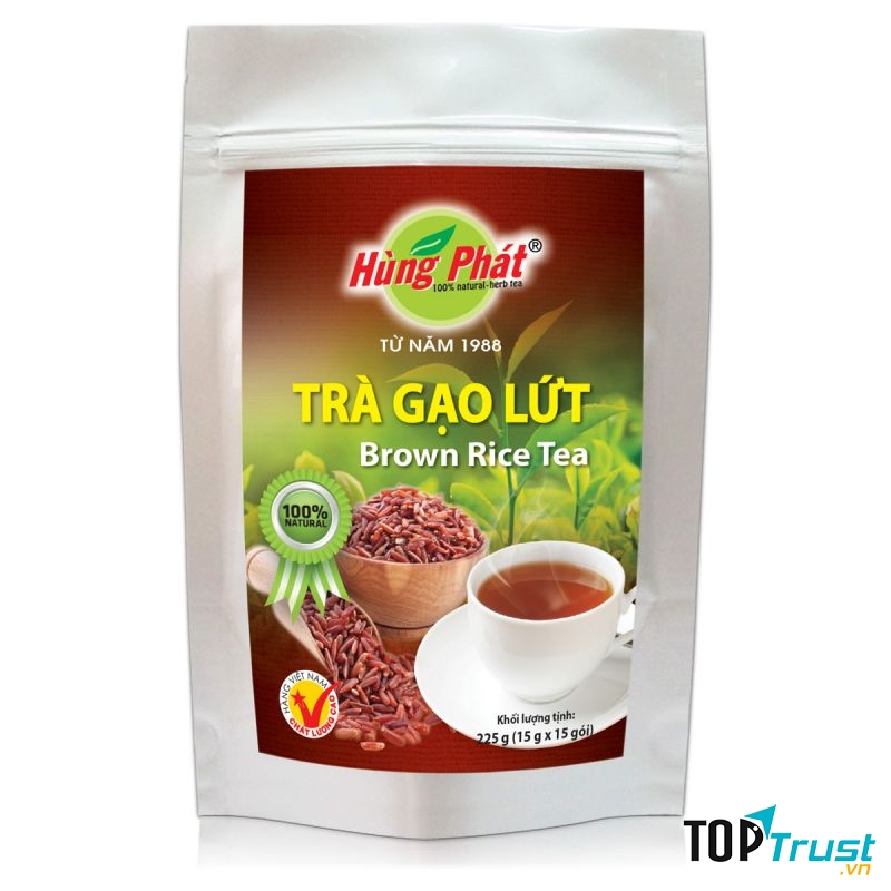 Trà gạo lứt Hùng Phát