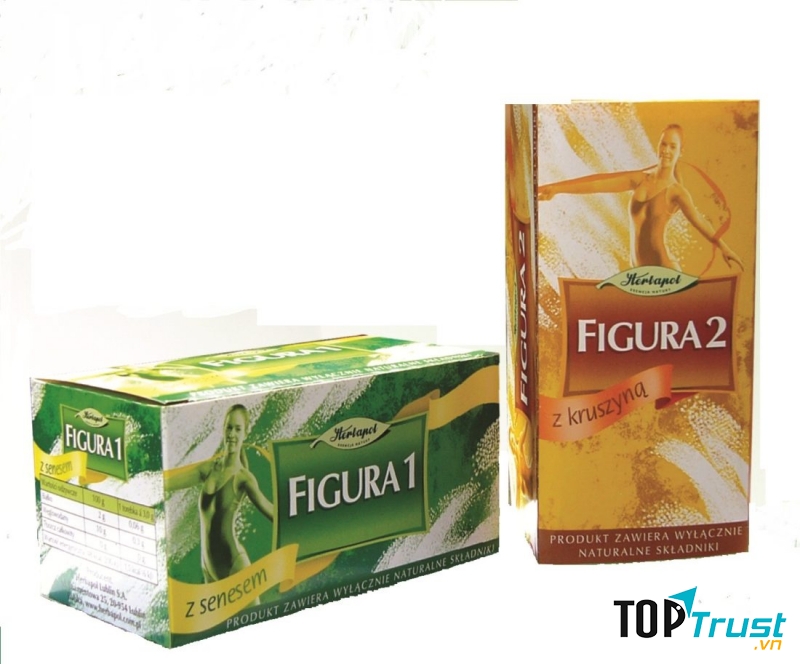 Trà giảm cân Figura được tinh chế hoàn toàn từ 100% nguyên liệu thảo mộc