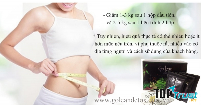 Trà giảm cân Golean thảo dược giảm cân tự nhiên