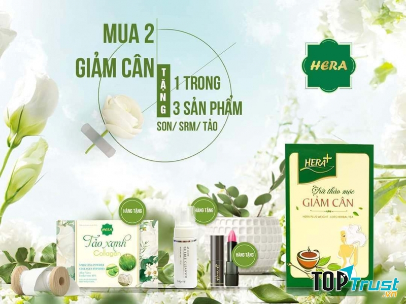 Trà giảm cân Hera Plus ngoài giảm cân còn mang những công dụng tốt khác