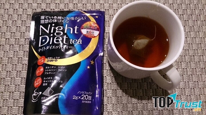 sản phẩm không chứa caffein nên không gây mất ngủ, ảnh hưởng sức khỏe.