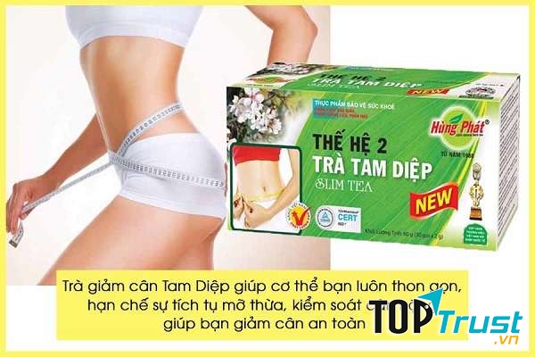 Trà giảm cân Tam Diệp