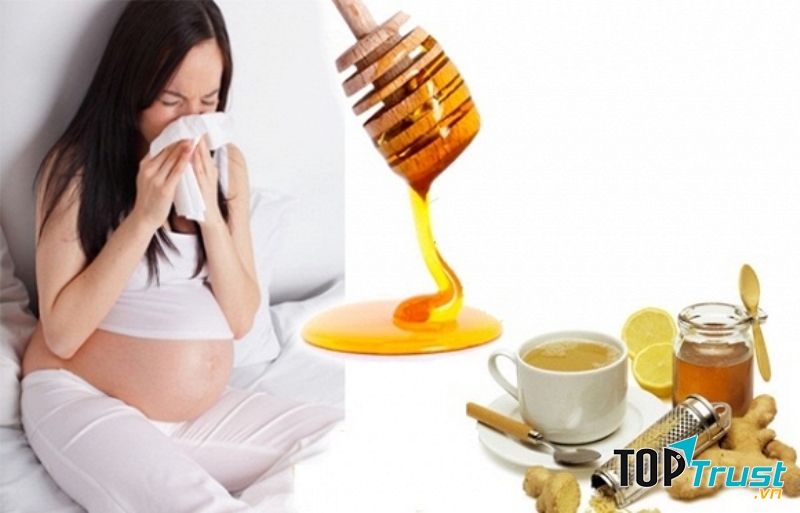 để giải cảm, bà bầu có thể lấy 7g lá chè, 10 lát gừng tươi bỏ vỏ, đun sôi, uống sau bữa ăn để giải cảm, ra mồ hôi, chữa cảm lạnh, cảm cúm, ho kéo dài và tăng huyết áp.