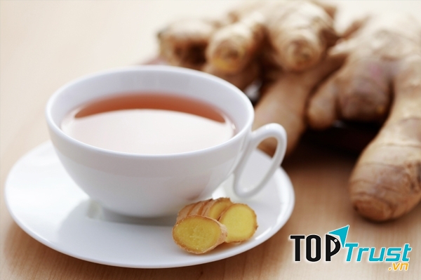 Trà gừng gia vị quen thuộc tốt cho hệ tiêu hóa