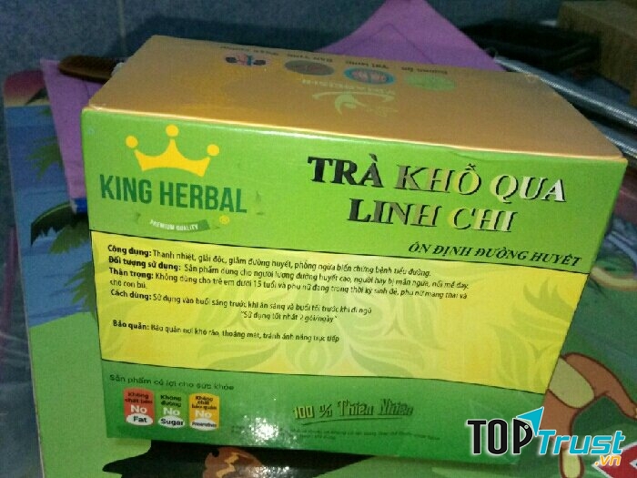 Trà Khổ Qua Linh Chi KINGHERBAL