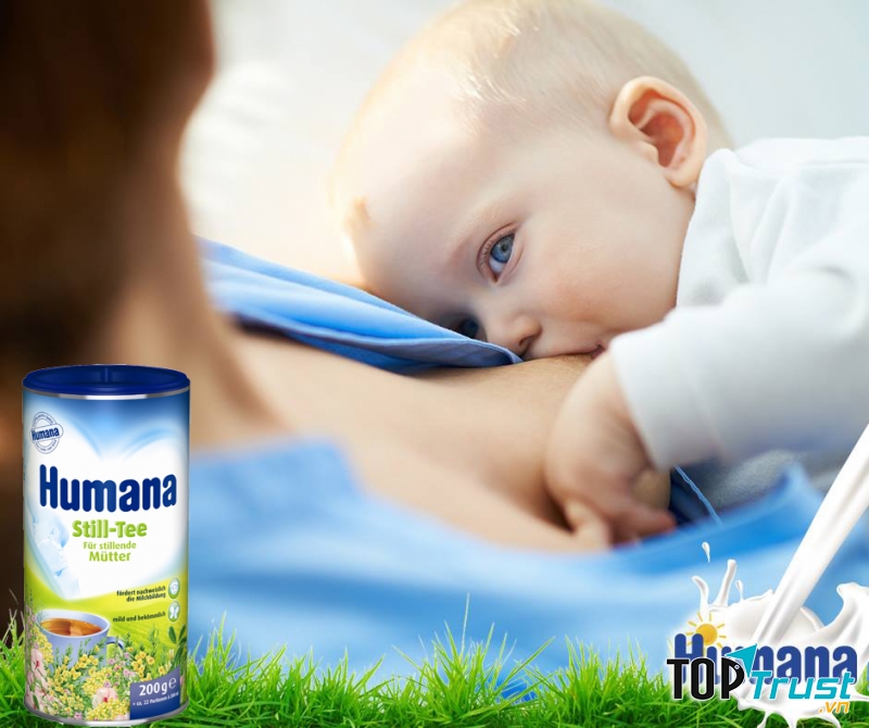 Humana Still Tee giúp cho con bạn tận hưởng nguồn dinh dưỡng hoàn hảo nhất từ sữa mẹ.