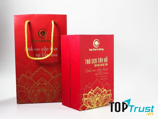 Hộp Tâm Giao - Trà Sen Tây Hồ 100Gr