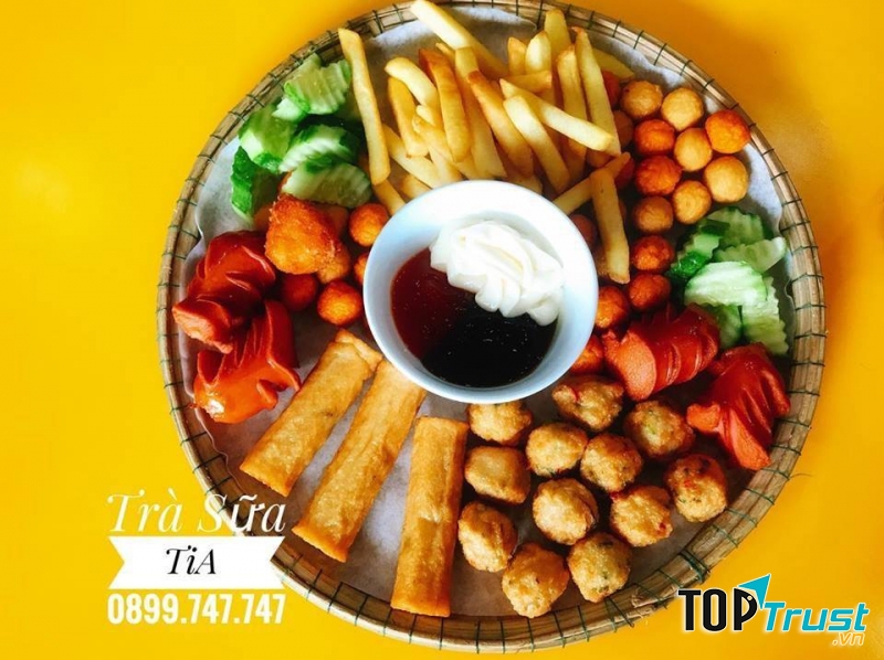 Trà sữa ăn vặt Tiamo