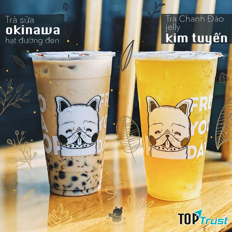 Trà sữa của quán