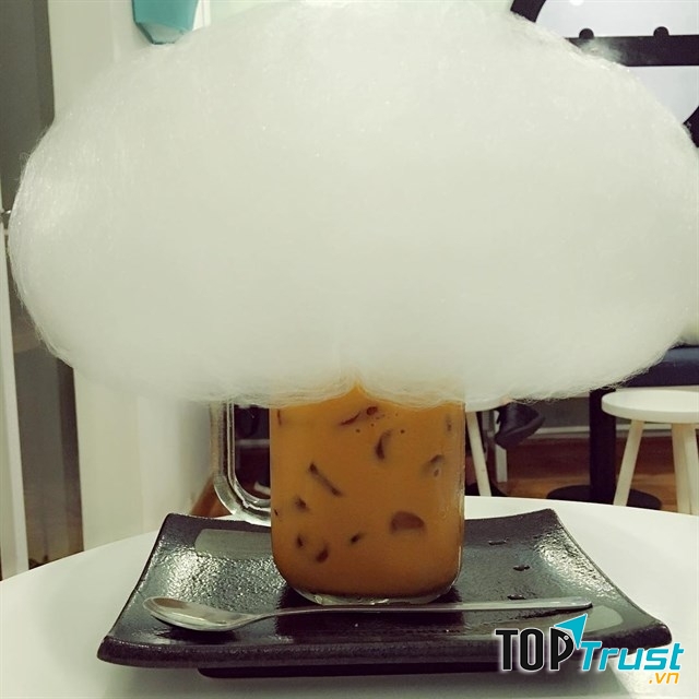 Trà sữa bông gòn