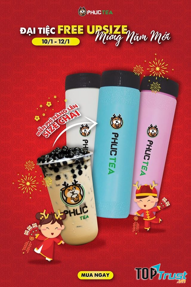 Trà Sữa Đài Loan Phúc Tea Bến Lức