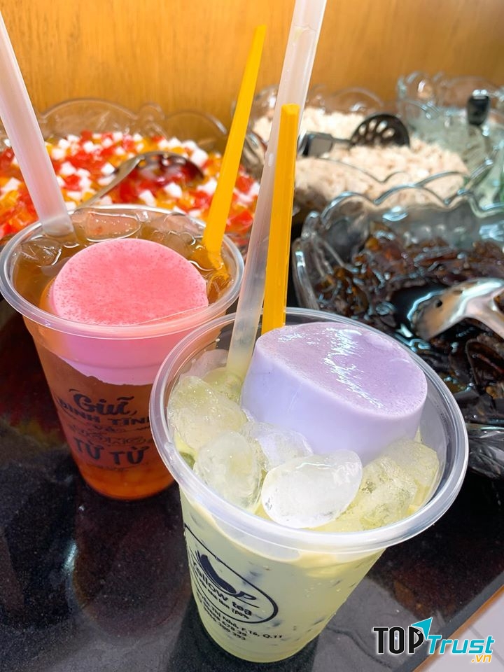 Trà sữa nhà làm Yellow Tea