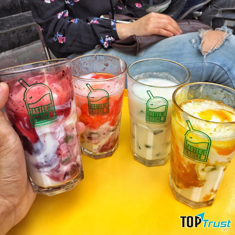 Taster's Choice là thương hiệu trà sữa thu hút rất đông giới trẻ Việt Nam với nhiều cửa hàng trà sữa phủ sóng trên toàn quốc