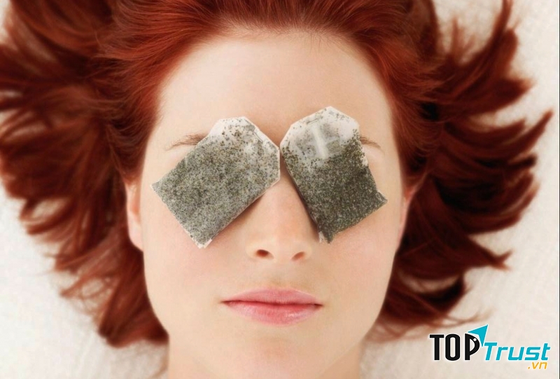 Trà túi lọc chăm sóc vùng da quanh mắt tối ưu