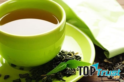 Trà xanh chứa chất chống oxy hoá