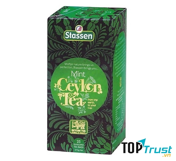 Trà xanh túi lọc Stassen Hương Bạc Hà
