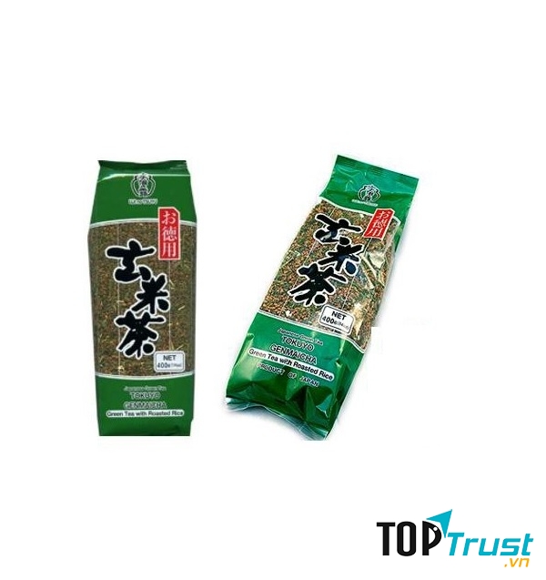 Trà xanh và gạo lứt rang Tokuyo GenmaiCha