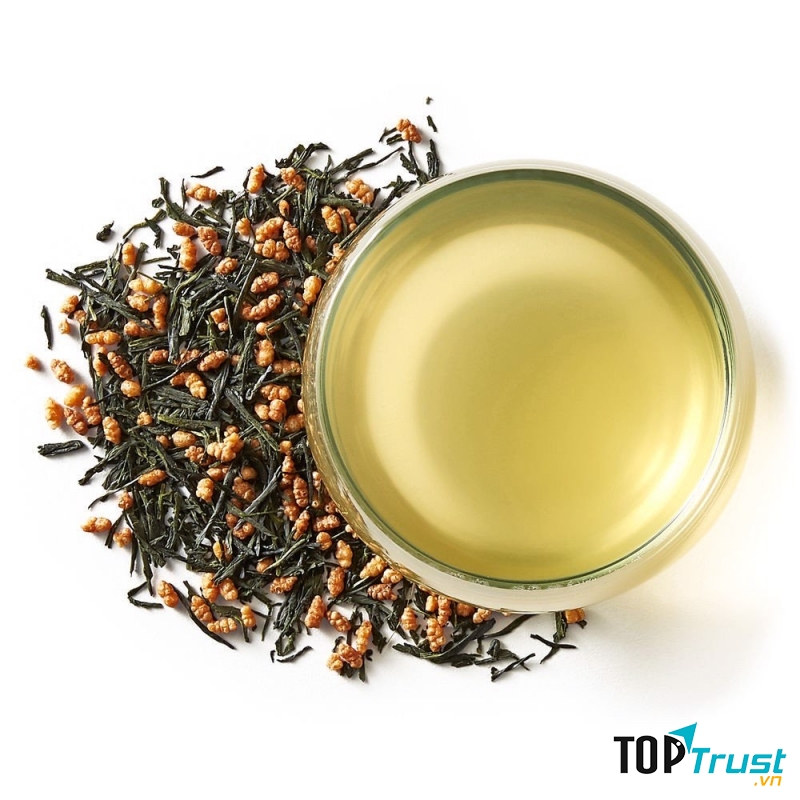Trà xanh và gạo lứt rang Tokuyo GenmaiCha