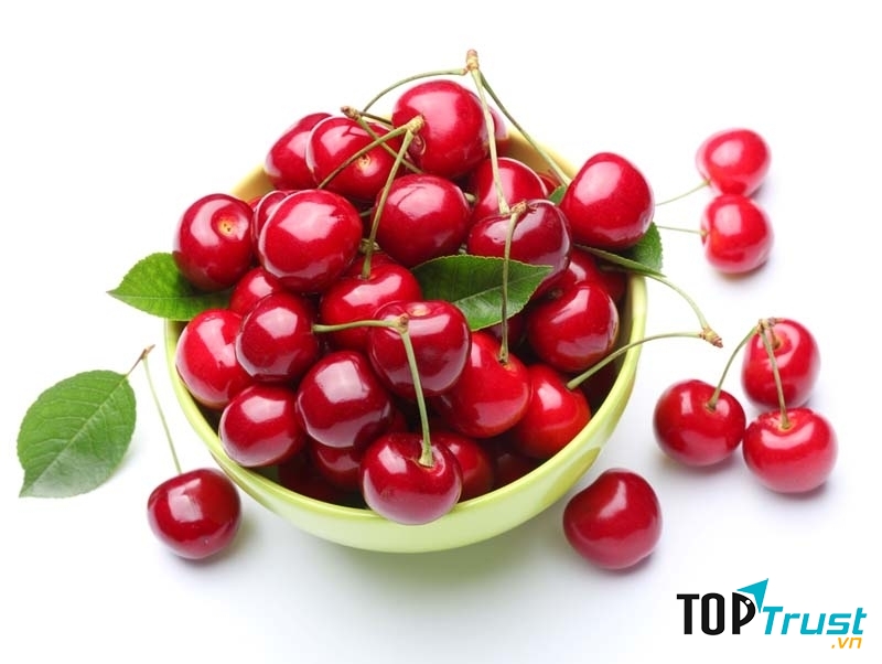 Anh đào chứa nhiều melatonin giúp điều hòa và cải thiện giấc ngủ hiệu quả