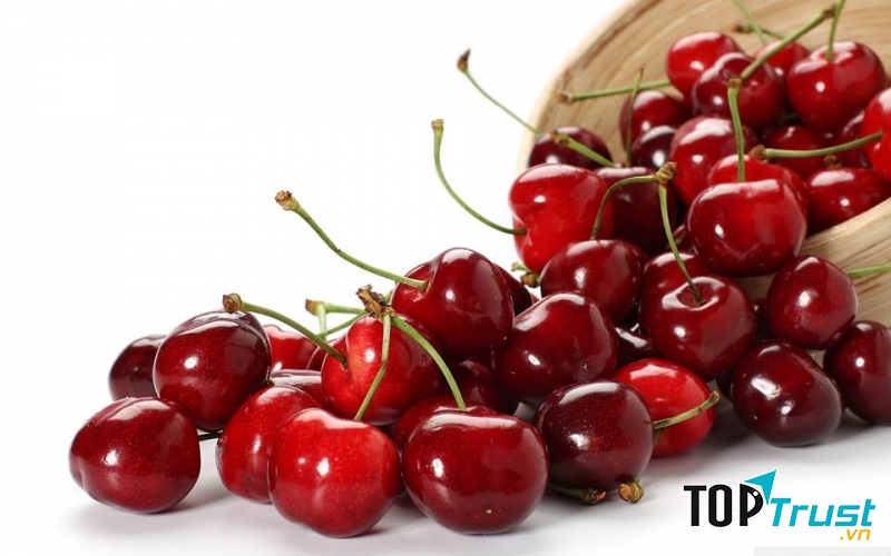 Cherry nhập khẩu từ mỹ.