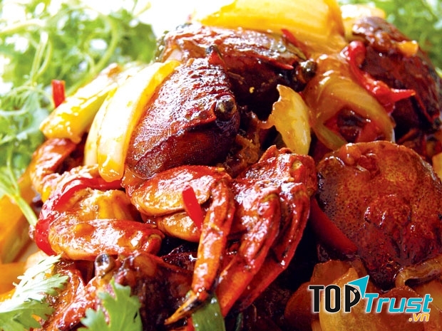 Đặc sản Cần Thơ - Ba Khía rang me