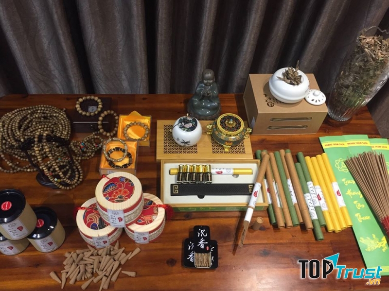 Một số sản phẩm của Trầm hương Tâm Thuần