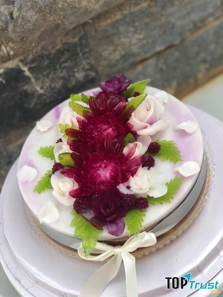   Bánh ở đây không chỉ ngon, thơm mà còn có hình thức vô cùng đẹp mắt.