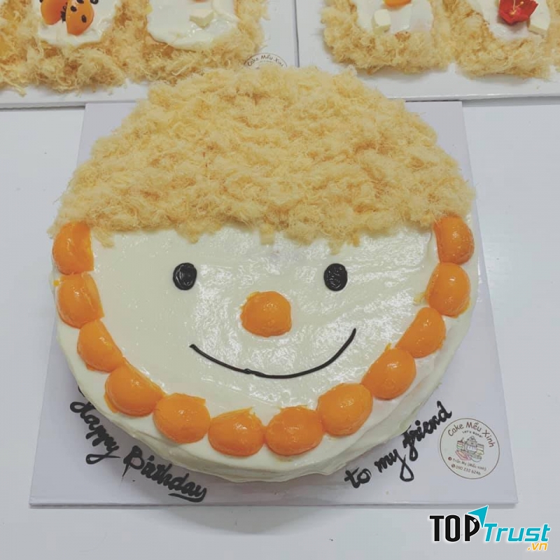 Bánh của Trà My có kích cỡ khá to