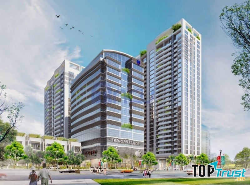 Phối cảnh khu căn hộ chung cư Tràng An Conplex