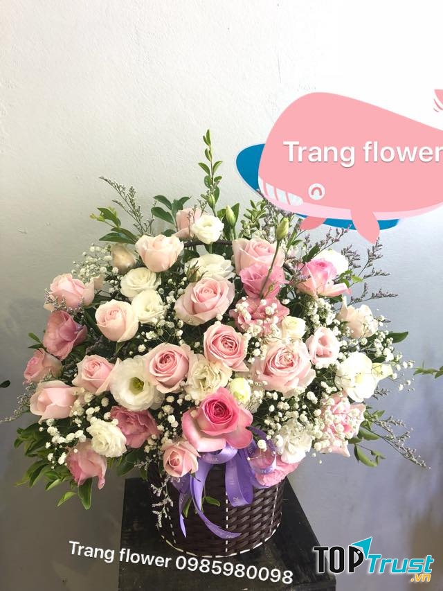 Hoa xinh tại cửa hàng Trang Flower