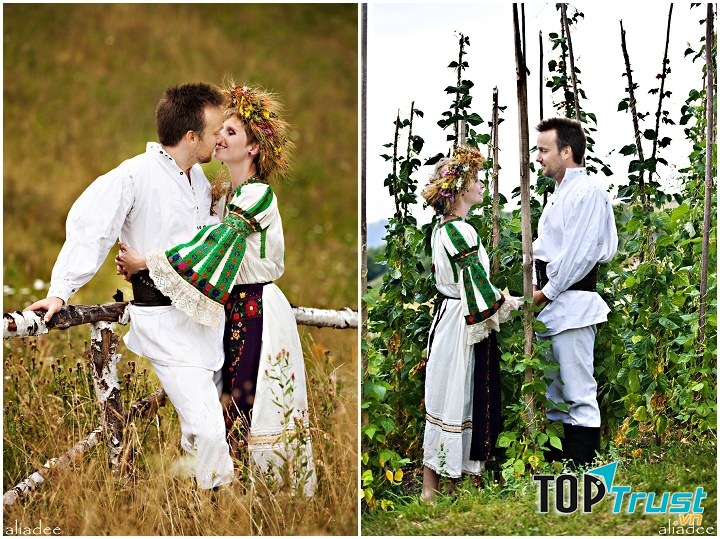 Nhẹ nhàng và thanh lịch, tạo nên bộ trang phục cho ngày cưới của Romania