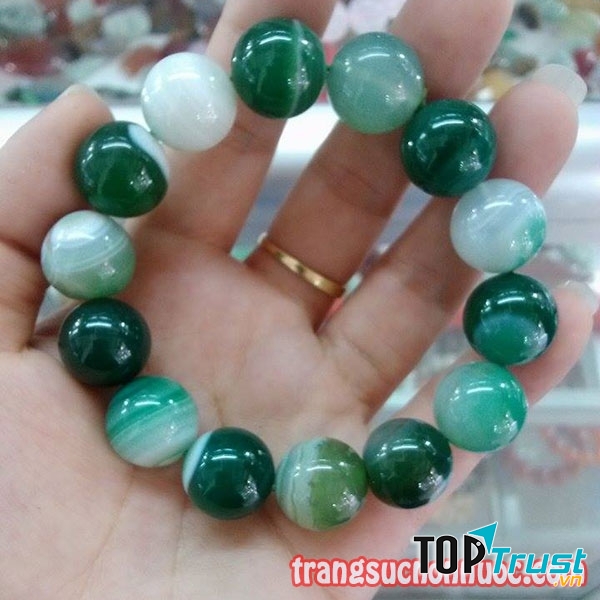Vòng tay đá thạch anh tím