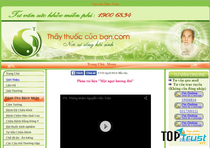 Trang thaythuoccuaban.com