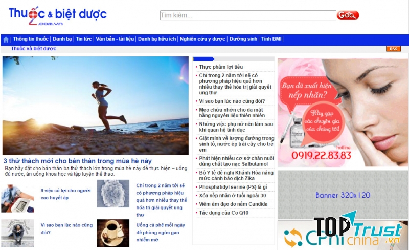 Trang thuocbietduoc.com.vn